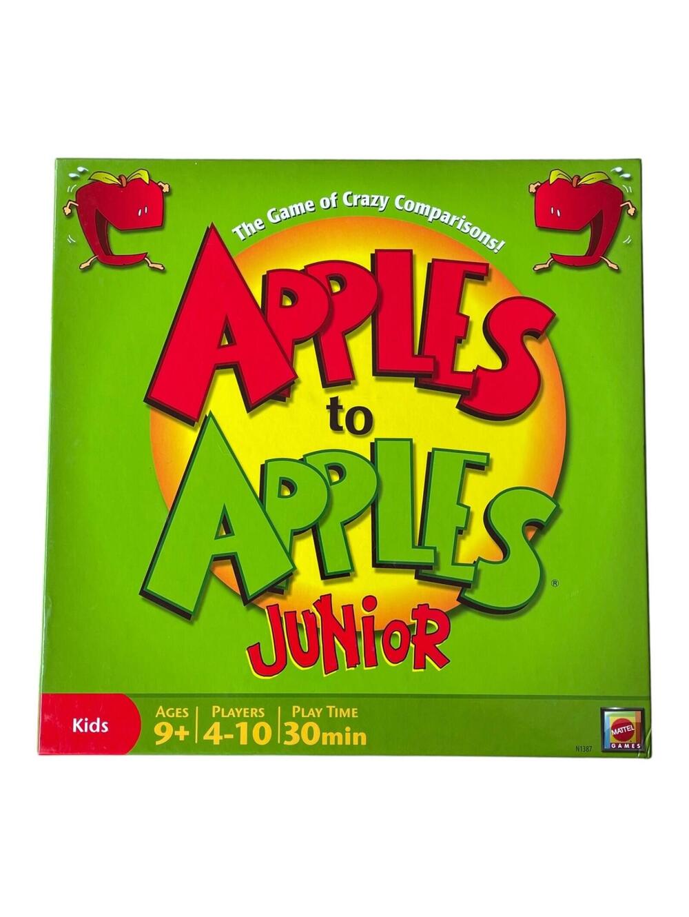 Mattel Apples To Apples Junior Complete Family Card Game